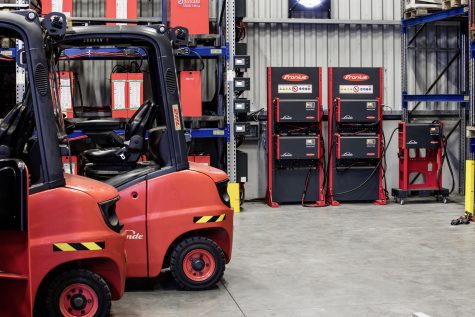 The short-term rental fleet's forklift trucks have to work perfectly and be turned around ready for use again as quickly as possible, often within 24 hours, despite users changing all the time.